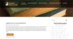 Desktop Screenshot of pregacao.reformada.org